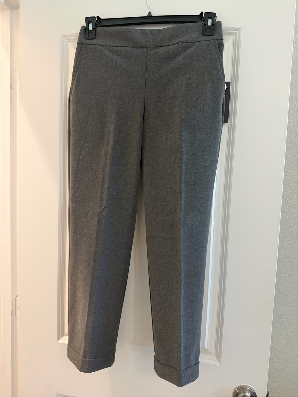 Rachel Zoe Gray Cropped Dress Pants